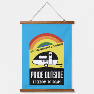 Gay caravan camping T-Shirt Hanging Tapestry