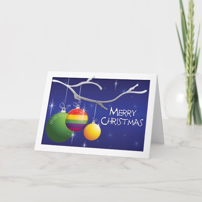 Gay Cards - Merry Xmas 02 (Front)