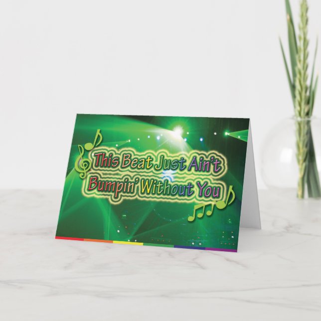 Gay Cards - Without You (Front)