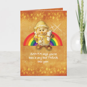 Gay Cards - Xmas Elf 01