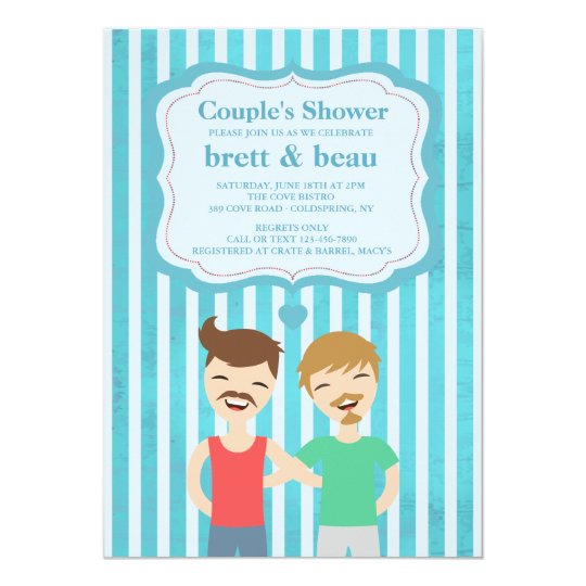 invitations baby shower Gay couple Naked guys Studly college gays