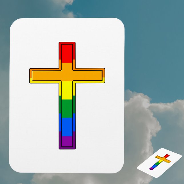 Gay Cross Magnet (Creator Uploaded)