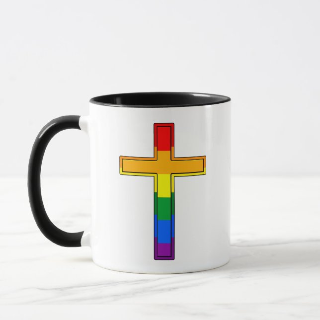 Gay Cross Mug (Left)