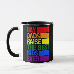 Gay Dad's Raise The Best Kids Honor Father's Day Mug