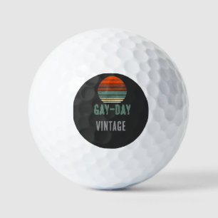 gay day golf balls