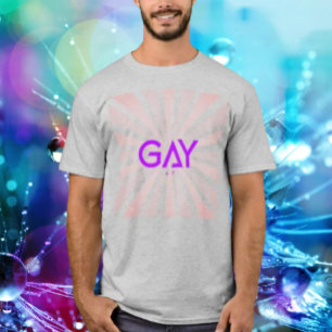 Gay Dimension Purple T-Shirt