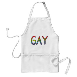 Gay Doodle Design Standard Apron