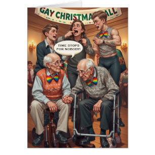 Gay Elder Abuse: LGBTQIA+ Christmas Card