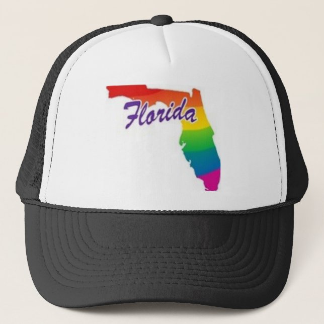 Gay Florida Trucker Hat (Front)