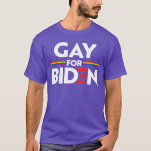 GAY FOR JOE BIDEN SLEEVELESS SHIRT