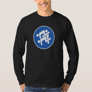 Gay For Men Threesom Gay Street Sign T-Shirt