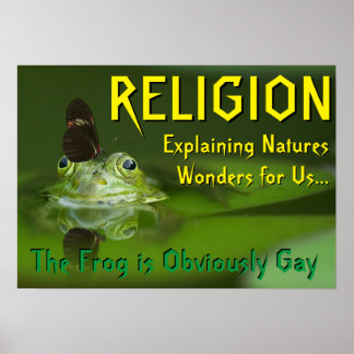 Gay Frog  Poster