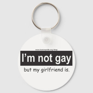 Gay Girlfriend  Keychain