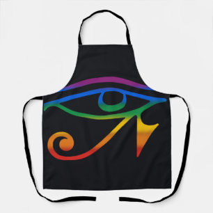 Gay Goth Pride Flag Apron