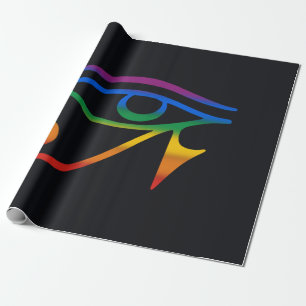 Gay Goth Pride Flag Wrapping Paper
