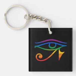 Gay Goth Pride Key Ring