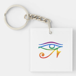 Gay Goth Pride Key Ring