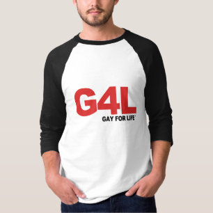 Gay Graphic Tees - Gay 4 Life