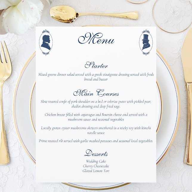 Gay Grooms Regency Blue Roses (Creator Uploaded)