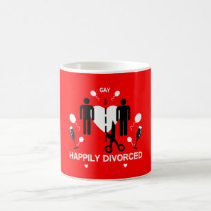 Gay Guy Divorce Party  Coffee Mug