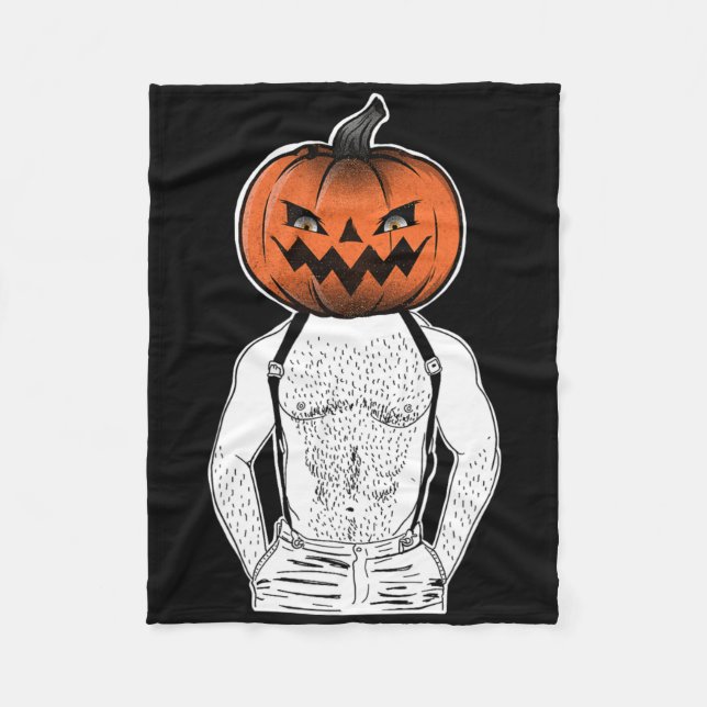 Gay Halloween  Fleece Blanket (Front)