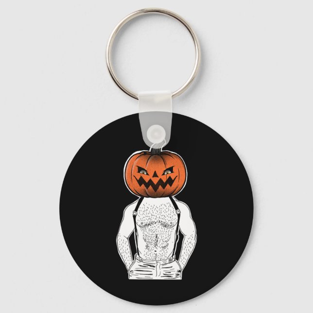 Gay Halloween  Key Ring (Front)