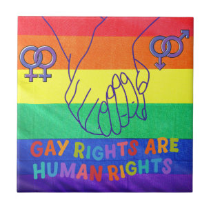 Gay have rights ceramic tile
