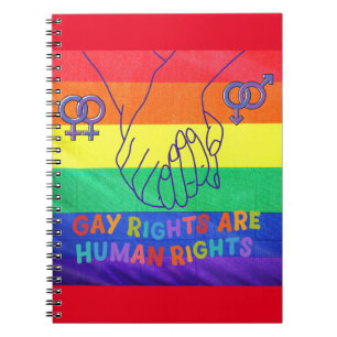 Gay have rights notebook