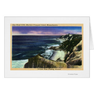 Gay Head Cliffs, Striped Bass Fishing Grounds