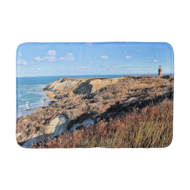 Gay Head Lighthouse, Martha's Vineyard Bath Mat (Front)
