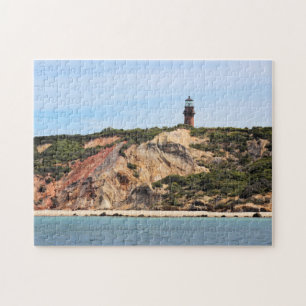 Gay Head Lighthouse, Martha's Vineyard MA Jigsaw Puzzle