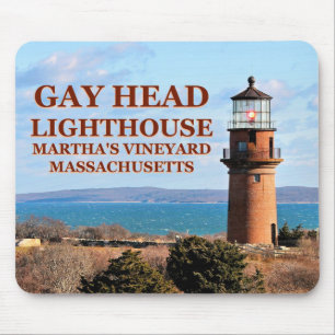 Gay Head Lighthouse, Martha's Vineyard MA Mouse Pad