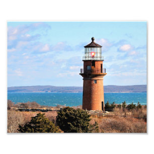 Gay Head Lighthouse, Martha's Vineyard Photo Print
