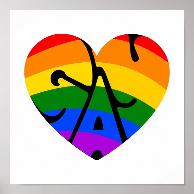 Gay Heart Poster (Front)