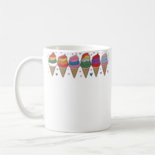Gay Ice Cream LGBTQ Pride Month Subtle Gay Queer L Coffee Mug