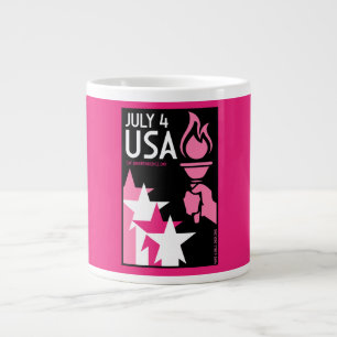 Gay Independence Day Large Coffee Mug