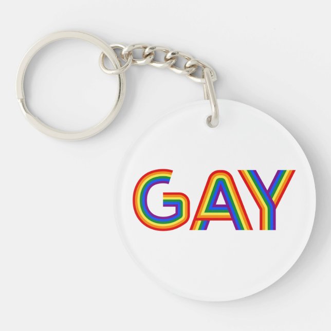GAY KEY RING (Front)