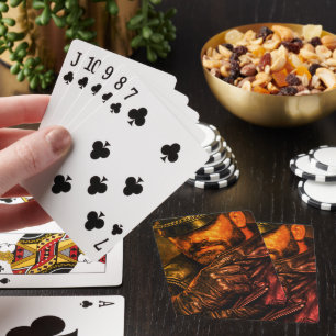 Gay Leather Daddy 1970s Biker Poker Deck - Custom 