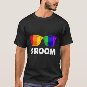 Gay Lesbian Bachelor Party Groom Wedding Tee Lgbt 