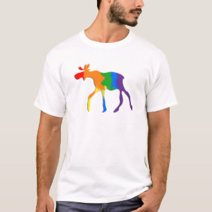 Gay & Lesbian Pride Canada Moose T-Shirt