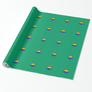 Gay/Lesbian/Rainbow Pride Christmas Wrapping Paper