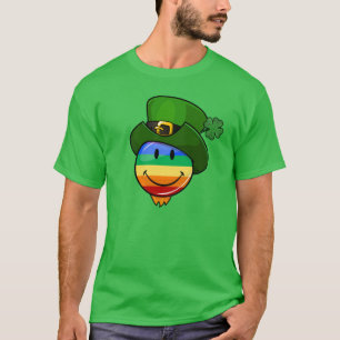 Gay Lgbt Rainbow Flag St. Patrick's Day T-Shirt