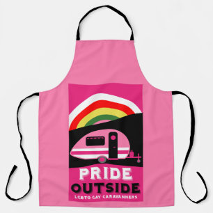 Gay LGBTQ Camping Gifts Apron