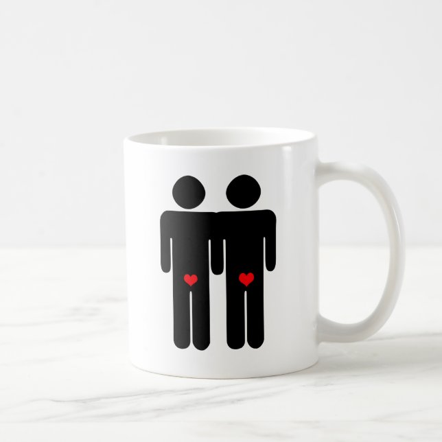 GAY LOVERS COFFEE MUG (Right)