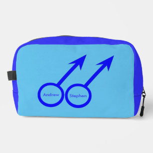 Gay Lovers Customisable Dopp Kit