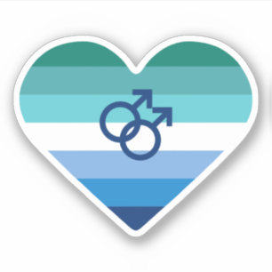 Gay Male Azure MLM Heart
