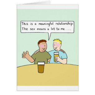 Gay Male Couple Relationship Cartoon Humour