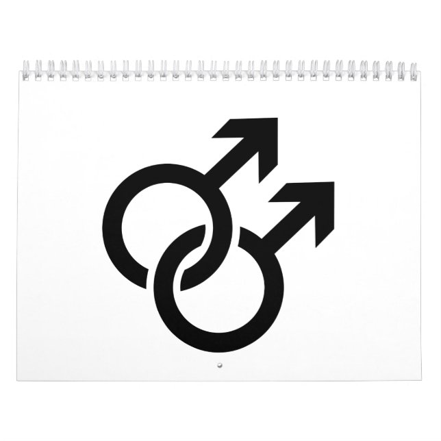 Gay male logo calendar (Cover)