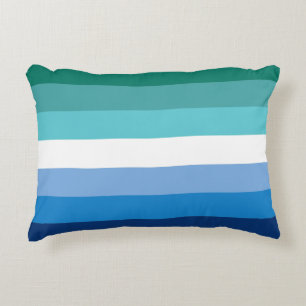 Gay Male Pride Flag Decorative Cushion