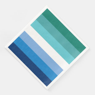 Gay Male Pride Flag Napkin